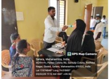 EARLY CLINICAL EXPOSURE ON HEALTH CHECK UP  CAMP 