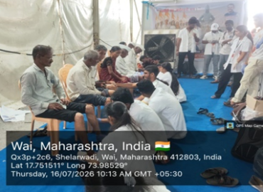 EARLY CLINICAL EXPOSURE ON PADABHYANGA CHARANSEVA FOR VARKARI